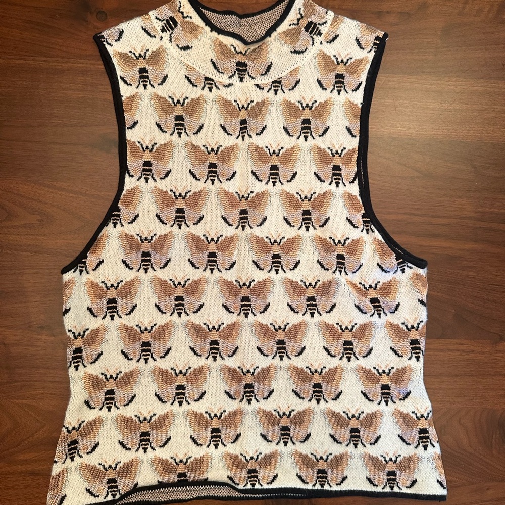 Anthropologie Maeve Sleeveless Sweater Size Small